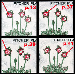 Pitcher Plant, Newfoundland - Broken Stamen Canada Postage Stamp | Floral Emblems