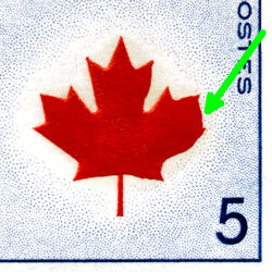 Canada, Maple Leaf - Deformed Leaf Canada Postage Stamp