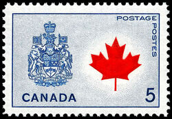 Canada, Maple Leaf - F Canada Postage Stamp