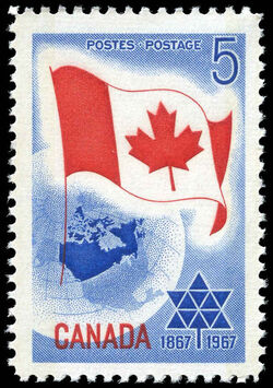 Centennial, 1867-1967 - W2B Canada Postage Stamp