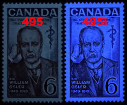Sir William Osler, 1849-1919, The System Of Medicine - HB Canada Postage Stamp