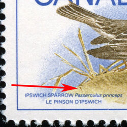 Ipswich Sparrow, Passerculus Princeps - Extra Leaf Canada Postage Stamp | Birds
