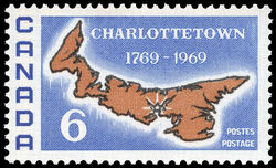Charlottetown, 1769-1969 - Dull Canada Postage Stamp