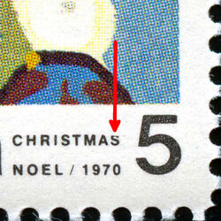 Snowmen - Flat Topped Last S In Christmas Canada Postage Stamp | Christmas