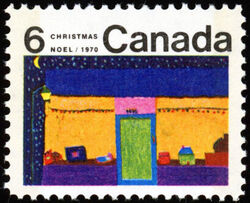 Toy Store - W2B Canada Postage Stamp | Christmas