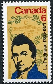 L.J. Papineau, 1786-1871 - F / MF Canada Postage Stamp