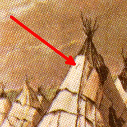Paul Kane, Painter - Stroke On Teepee Canada Postage Stamp