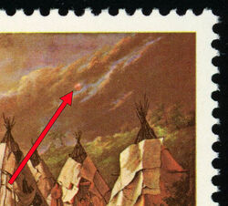 Paul Kane, Painter - Sun Behind Clouds Canada Postage Stamp