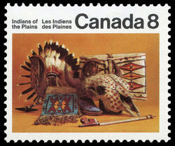 Artifacts - HB Canada Postage Stamp | Indians of Canada, Indians of the Plains