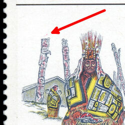 Chilkat Blanket - Missing Bird On Totem Canada Postage Stamp | Indians of Canada, Indians of the Pacific Coast