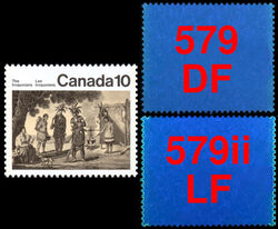 Iroquoian Encampment - DF -  / LF Canada Postage Stamp | Indians of Canada, The Iroquoians