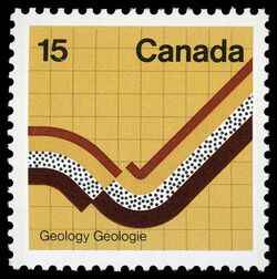 Geology - Tagged Canada Postage Stamp | Earth Sciences