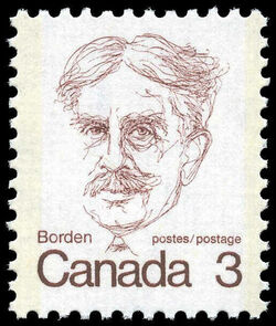 Borden - NF Canada Postage Stamp | Caricature Definitives