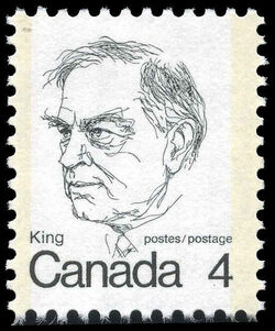 King - DF Canada Postage Stamp | Caricature Definitives