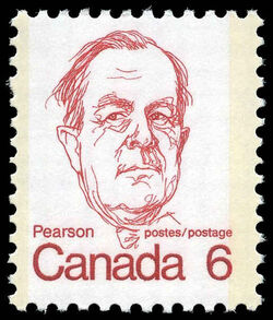 Pearson - LF Canada Postage Stamp | Caricature Definitives