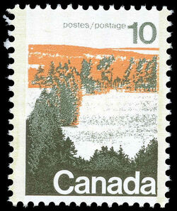 Forests Of Central Canada - F - Perf 12.5 X 12 Canada Postage Stamp