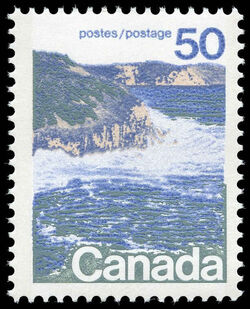 Canadian Seashore - Type II - OP2 4mm - LF / F Canada Postage Stamp