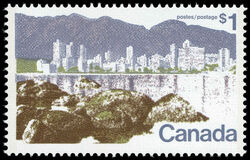 Vancouver - DF - Perf 13.3 Canada Postage Stamp