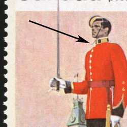 Wing Parade - Chinstrap Variety Canada Postage Stamp | Royal Military College, 1876-1976