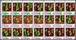 Nativity - Missing Colour - Repellex Error Canada Postage Stamp | Christmas, Stained Glass Windows