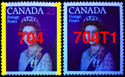 Queen Elizabeth II, Silver Jubilee - Untagged Error Canada Postage Stamp
