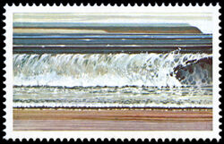 Fundy - Untagged - Black Inscriptions Omitted Canada Postage Stamp | National Parks