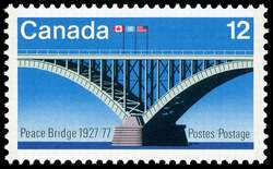 Peace Bridge, 1927-1977 - F / F Canada Postage Stamp