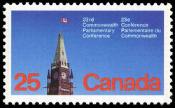 23rd Commonwealth Parliamentary Conference - MF Canada Postage Stamp