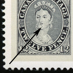 12d Queen Victoria - Mole On Queen's Chin In Left Stamp Canada Postage Stamp | CAPEX 1978