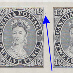 12d Queen Victoria - Dot Between Stamps Canada Postage Stamp | CAPEX 1978