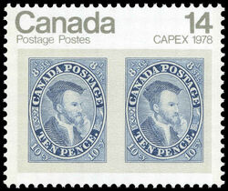 10d Jacques Cartier - DF Canada Postage Stamp | CAPEX 1978