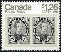 6d Prince Albert - Untagged Canada Postage Stamp | CAPEX 1978