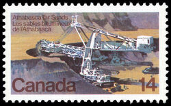 Athabasca Tar Sands - MF Canada Postage Stamp | Resources