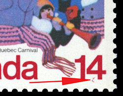 The Quebec Carnival - Hair Under 4 Of 14 Canada Postage Stamp