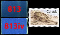 Eastern Spiny Soft-shelled Turtle, Trionyx Spinifera - LF Canada Postage Stamp | Endangered Wildlife
