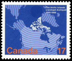 The Arctic Islands, 1880-1980 - LF Canada Postage Stamp
