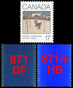 Sleigh Ride - HB Canada Postage Stamp | Christmas