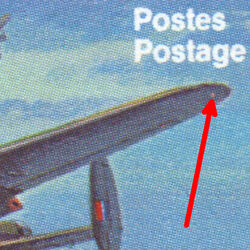 Avro Lancaster - Signal Light At End Of Wing Canada Postage Stamp | Canadian Aircraft, Canadian Military Aircraft