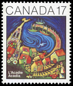 Acadia - LF Canada Postage Stamp