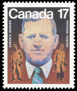 Aaron R. Mosher - LF Canada Postage Stamp