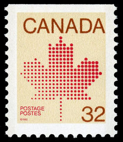 Maple Leaf - Booklet Single Canada Postage Stamp | Maple Leaf
