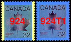 Maple Leaf - Untagged Error Canada Postage Stamp | Maple Leaf