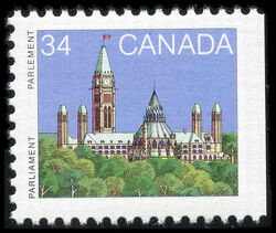 Parliament - Booklet Single Canada Postage Stamp | Parliament Buildings