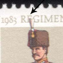 The Royal Canadian Regiment, The British Columbia Regiment - Missing Accent Above E Canada Postage Stamp | Canadian Forces, Regiments, 1883-1983