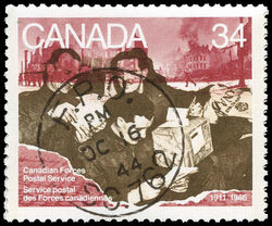 Canadian Forces Postal Service, 1911-1986 - LF Canada Postage Stamp
