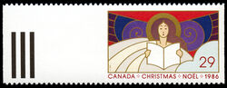 Angel With Music - Perf 12.5 Canada Postage Stamp | Christmas, Angels
