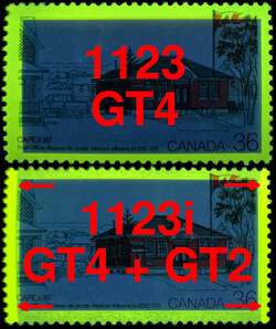 Post Office, Nelson-Miramichi, E0C 1T0 - Double Tagging Canada Postage Stamp | CAPEX 87