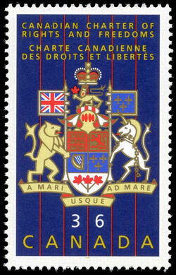 Canadian Charter Of Rights And Freedoms - MF Canada Postage Stamp