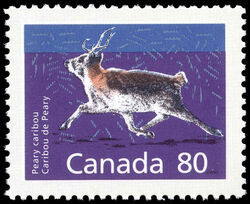 Peary Caribou - Perf 14.4 X 13.8 Canada Postage Stamp | Canadian Mammals