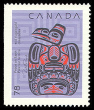 Children Of The Raven - Booklet Single Canada Postage Stamp | Christmas, Native Nativity